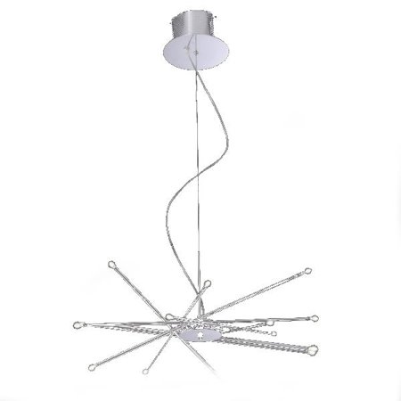 Závěsná stropní lampa Spider chrom Azzardo AZ0170